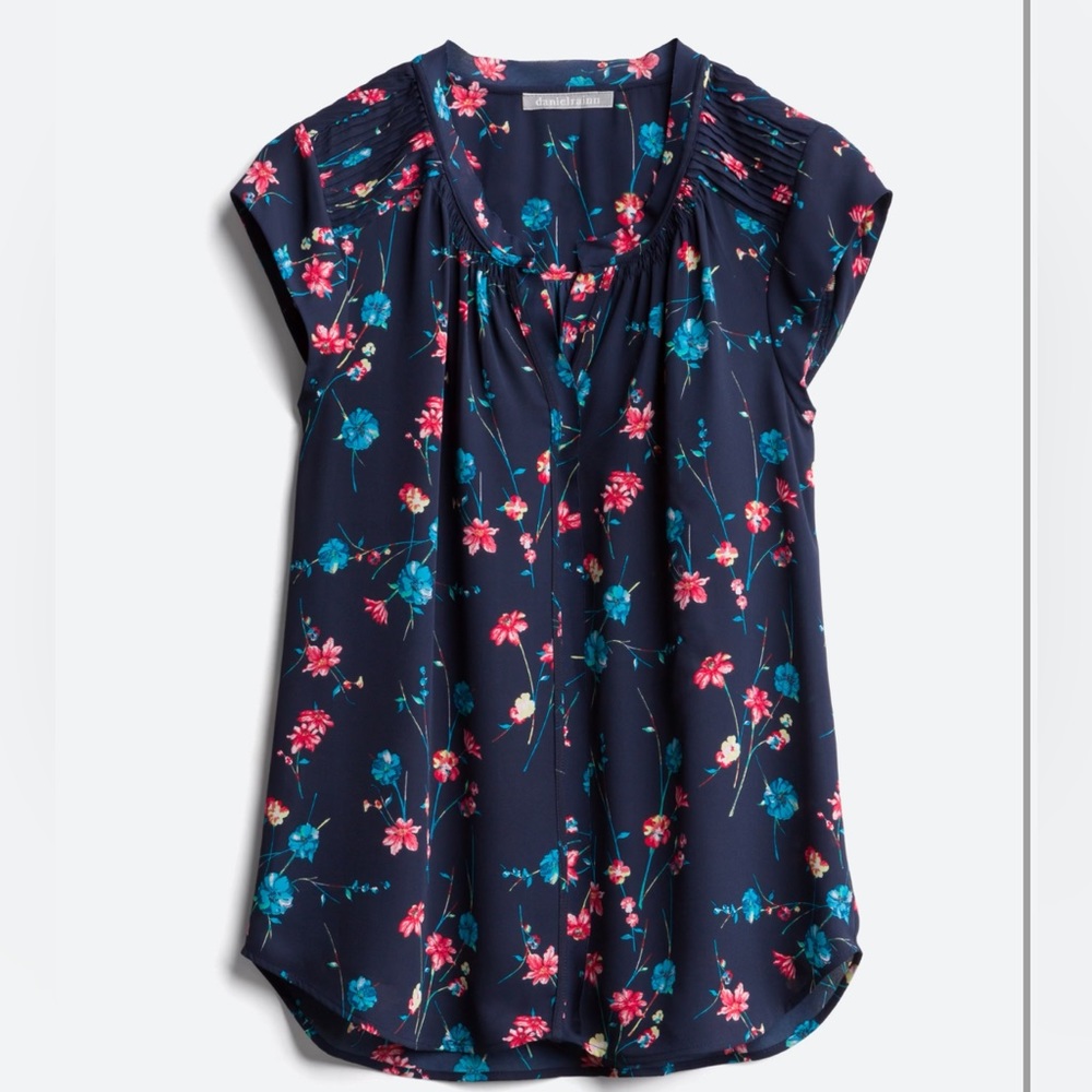 Stitch Fix Daniel Rainn Bernal Split Neck Blouse XL